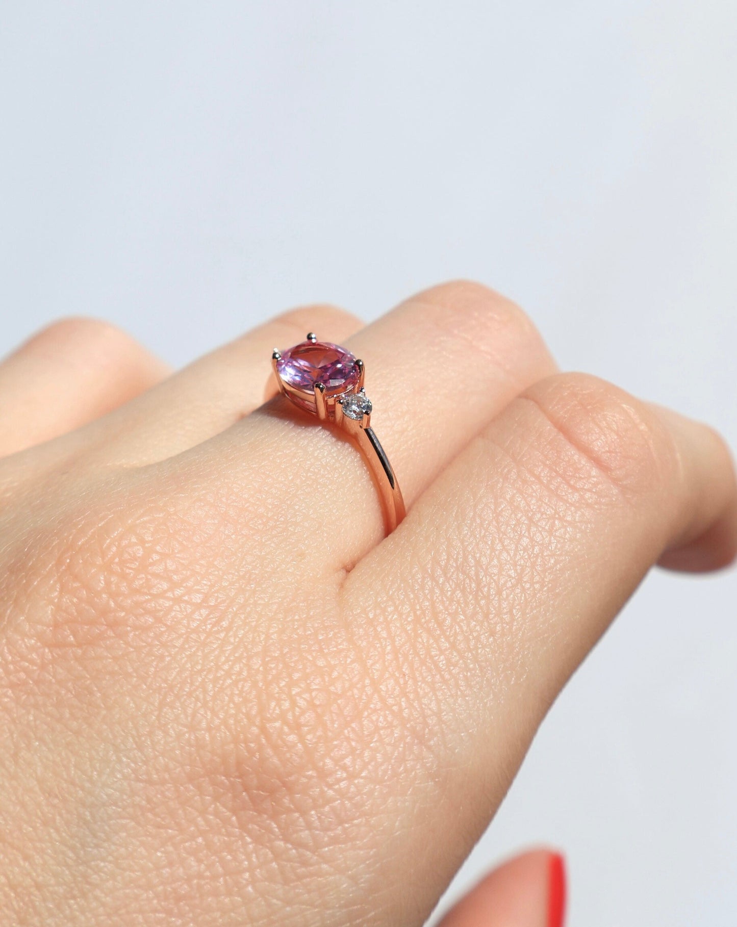Zafiro rosa
