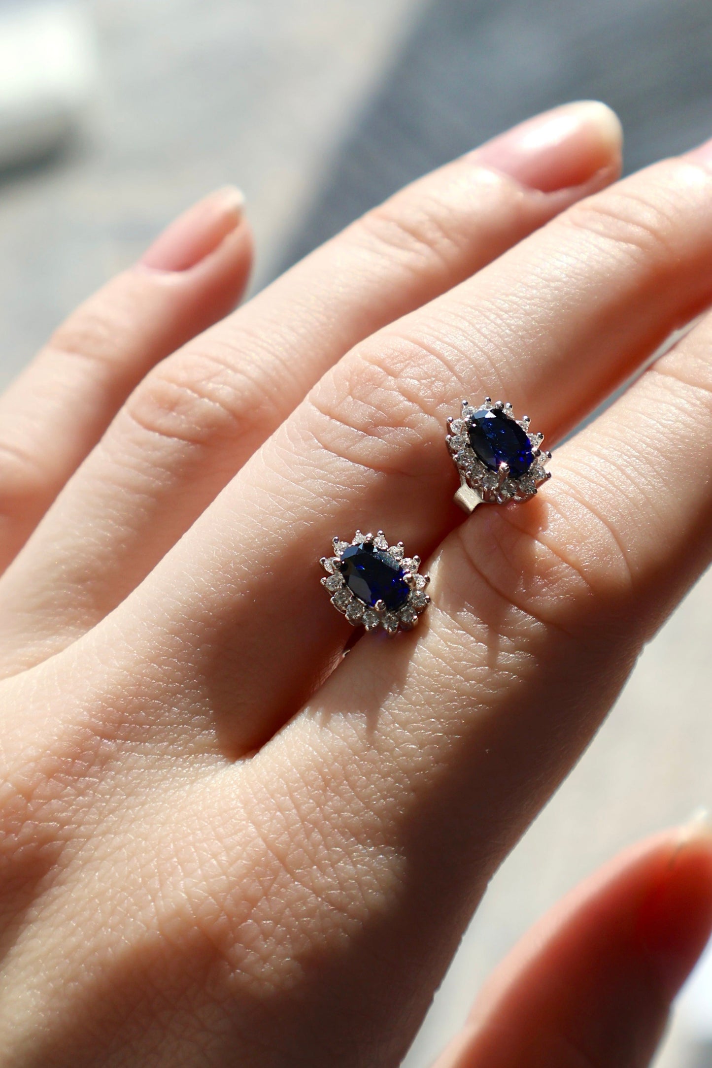 Lady Di mini azul