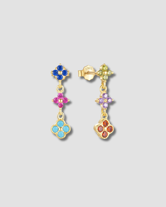 Aretes flores & colores