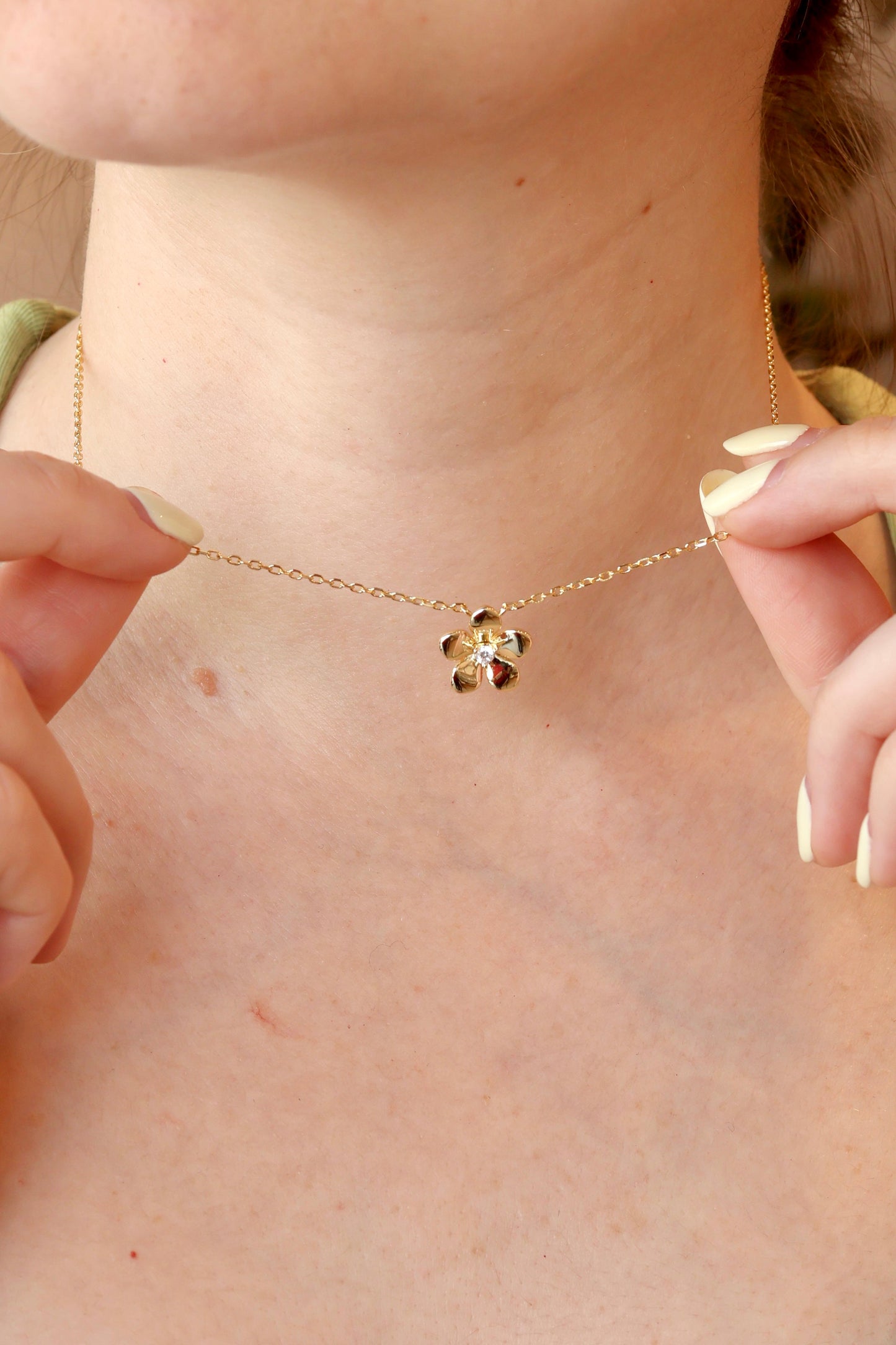 Collar Flor del sol