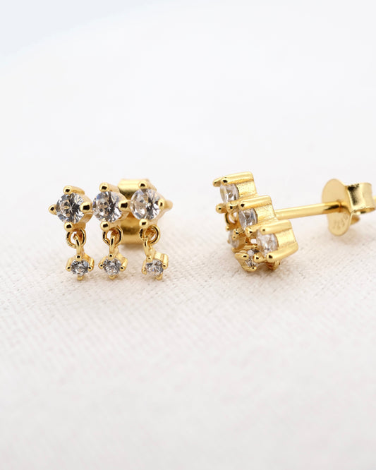 Mini studs lluvia brillos