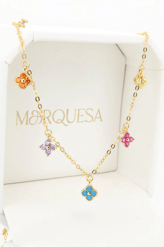 Collar flores & colores